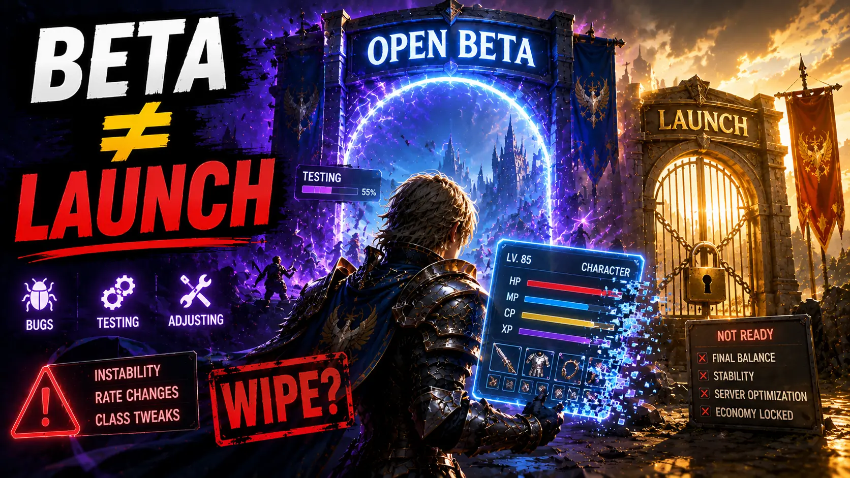 What Open Beta Means on Lineage 2 Servers